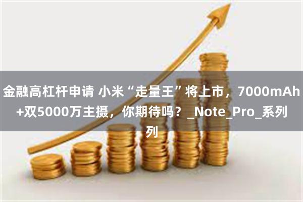 金融高杠杆申请 小米“走量王”将上市，7000mAh+双5000万主摄，你期待吗？_Note_Pro_系列