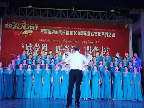 西雙版納州文化館舉行慶祝建黨100周年 感黨恩 聽黨話 跟黨走 群眾文化系列活動 云嶺頌歌獻(xiàn)給黨 合唱展演